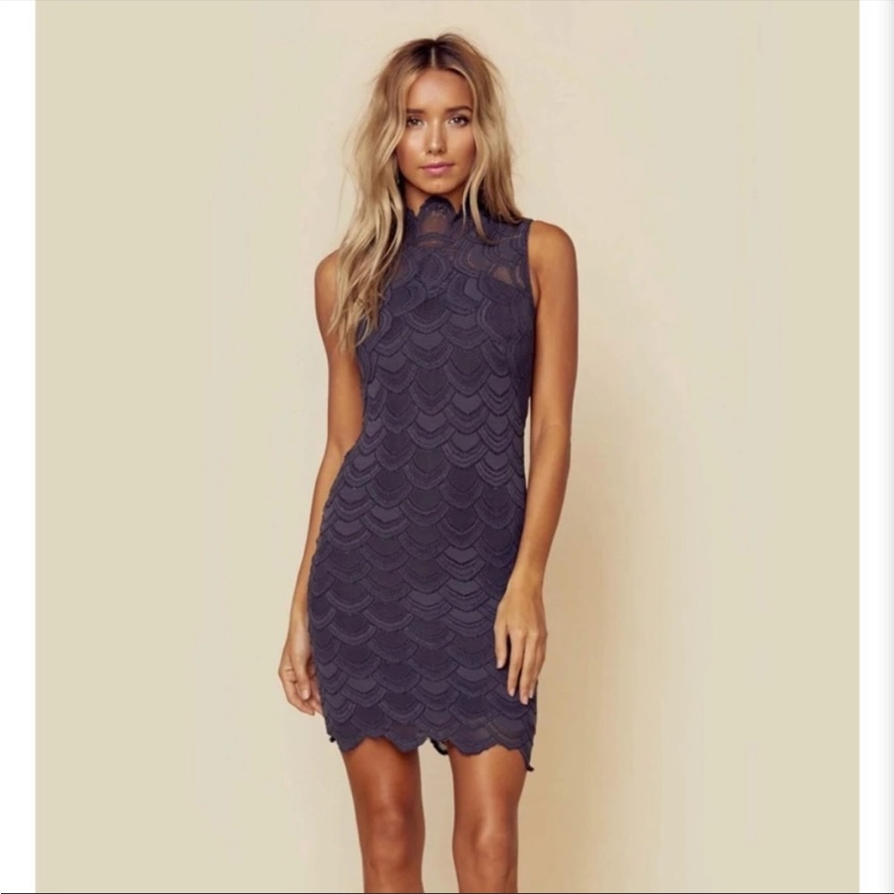 Nightcap clothing Victoria lace Mini Dress